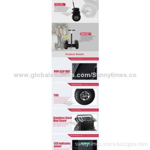 Sunny times off road adult aluminum alloy electric scooter, 20kph maximum speed